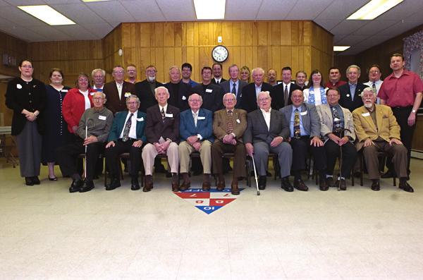2008 Past Littlestown Jaycee presidents Celebrating 58 years of Littlestown community service. Mr. Selby is standing, fifth from the left. Mr. Ruggles is sitting, fifth from the left.