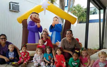 PRESCHOOL PRAISES Preschool is always an exciting place to be, but around Christmas you can especially see the joy of the season reflected