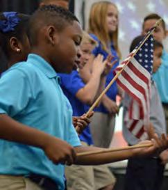 GRANDPARENTS & VETERANS DAY On November 10, ACA celebrated both Veterans and Grandparents Day with one of its most