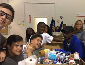 HIGH SCHOOL SPIRITUAL CHALLENGE WEEK 9th Grade Our 9th Grade went off campus to Feeding South Florida,