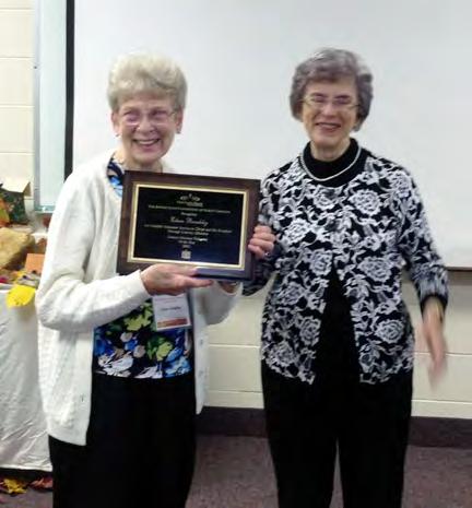 February 2013 NC Baptist Literacy Missions Page 5 2012 North Carolina Literacy Missions Volunteer of the Year Eileen Brinkley was the 2012 North Carolina Literacy Missions Volunteer of the Year.