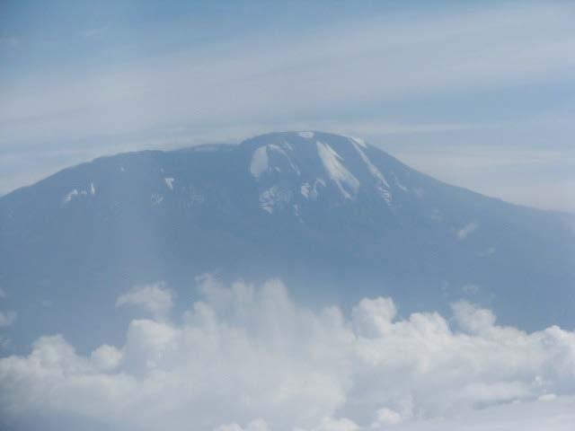3 I flew past Mount Kilimanjaro on November 16, en route to Mwanza, Tanzania.