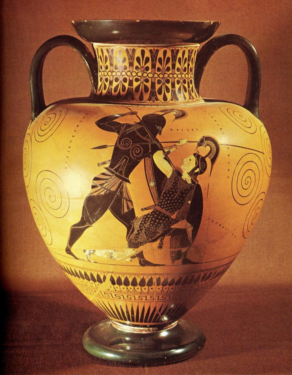 Achilles Vase Achilles slaying
