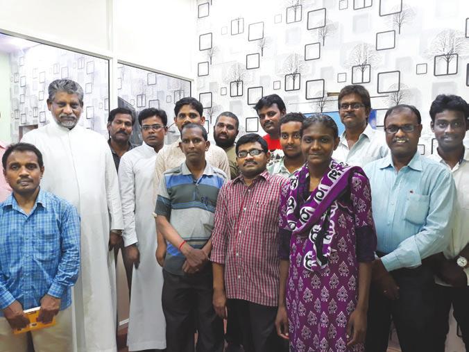 Reno enovation and Blessing of Office and Designing Room SFS Printing School : S.F.S. Printing School was the First Printing press in Visakhapatnam. It was blessed by Late Most Rev. Dr.