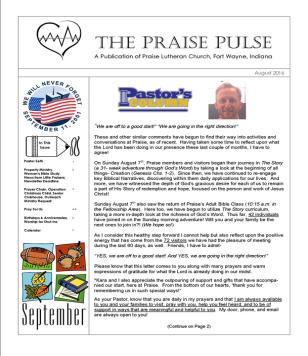 The Praise Pulse Our Prayer Chain will gladly offer prayers for you or