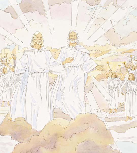 In the next part of the vision, Joseph and Sidney saw where people go after they are resurrected. There are three places, or kingdoms, for people to go in heaven.
