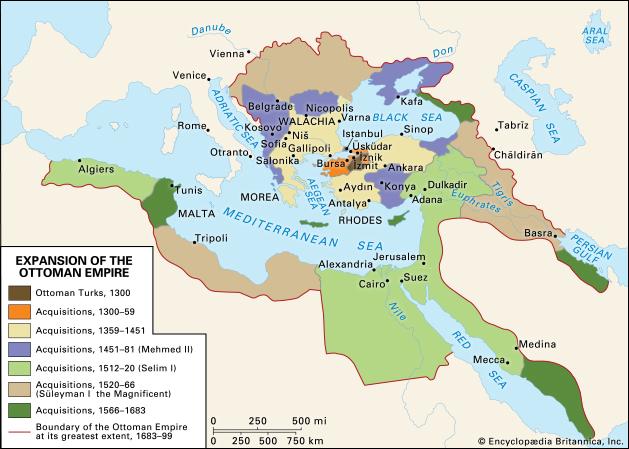 Palestinian narrative (2) 1500-1900 Under the