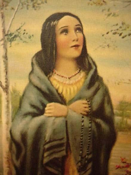 were a Catholic Huron, and a Mohawk who had married Ennita, Kateri s adopted sister. When Louis learned that Kateri wanted to escape to the St.
