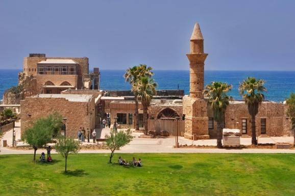 We continue south to Caesarea, where we view the amazing Roman ruins, including the Roman theater and the aqueduct. We continue down the Mediterranean coast to Tel Aviv.