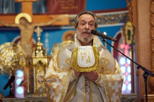 At the end of the Hierarchal Divine Liturgy, with the Blessing of His Eminence Archbishop Stylianos, Father Menelaos was elevated to the rank of an Oikonomos.