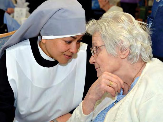 Today, this charism is shared in the Archdiocese of Los Angeles in a continuum of care for the elderly which includes short and long term independent living, assisted living and skilled nursing