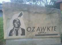 The original Indian Village Osawkee was named in honor of the Sak (Sauk) Tribe Chief.