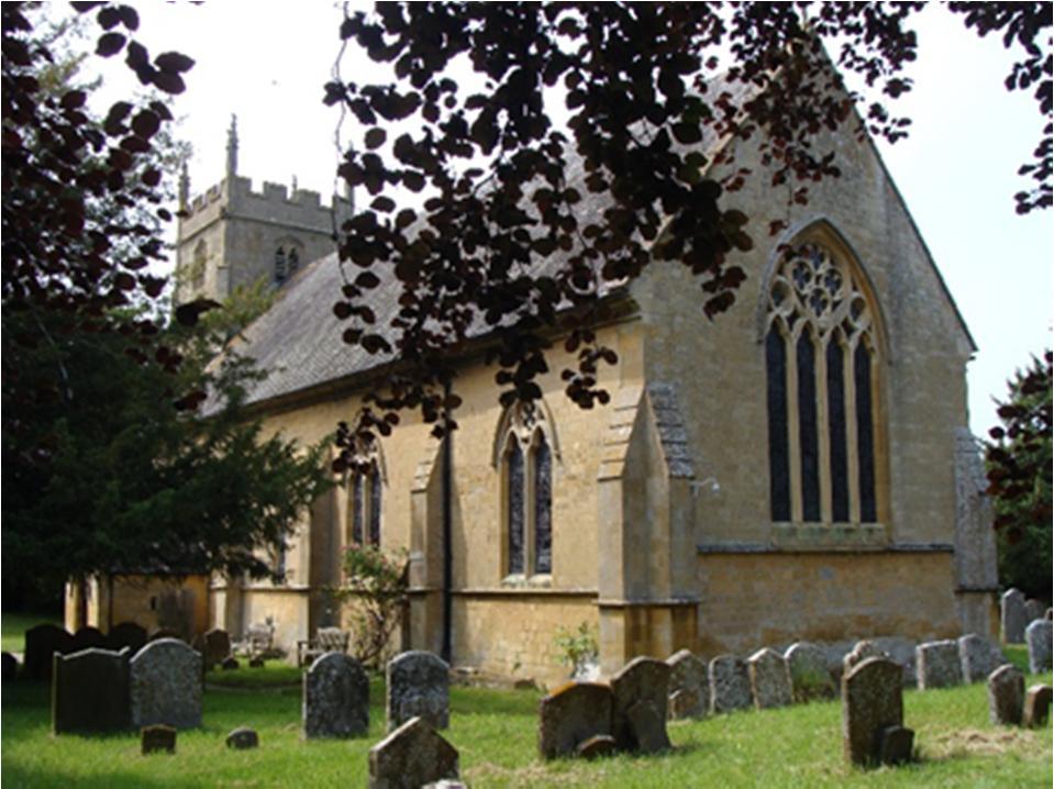 It is the smallest in any of the parishes and the current church dates from the late 18th century. The church building and churchyard are in good order.