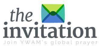 April 12, 2018 The Invitation Topic: YWAM Foundational Values (4-6) #4 Practice Worship and Intercessory Prayer #5 Be Visionary #6 Champion Young People Join