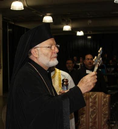 We are honored to receive in our midst his Eminence Metropolitan