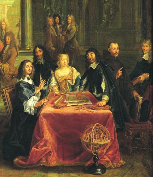 Réunion des Musées Nationaux (Hervé Lewandowski)/Art Resource, NY Descartes with Queen Christina of Sweden. René Descartes was one of the primary figures in the Scientific Revolution.