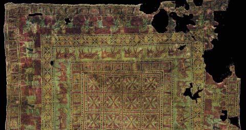 Figure.1 To get a clear perspective of the history of orisental rugs it is necessary to take up the historic background.
