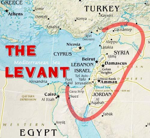 DECISIVE Battles in Levant The Levant has been a battle ground since ancient times The Battle of Kadesh took place in 1274 BC showed the supremacy of iron in war, in the Battle of Yarmouk in 636 AD