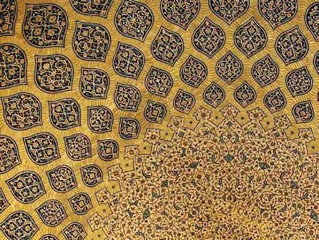 Ceiling detail at Lotfollah mosque, Isfahan PMaiwald ITINERARY (B=Breakfast, L=Lunch, D=Dinner) Persepolis Wednesday, April 10, 2019: Depart Home Depart home on overnight flights to Vienna, Austria.