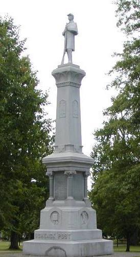 Volney Civil War Monument Fulton,
