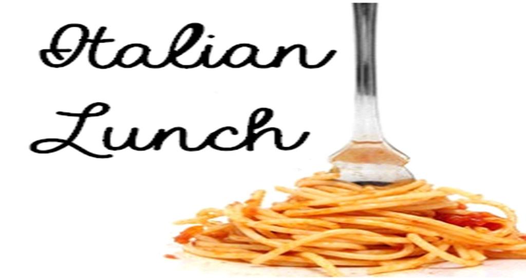 SUNDAY, MAY 20 TH WE WILL HAVE A ITALIAN LUNCHEON IN DISCIPLE