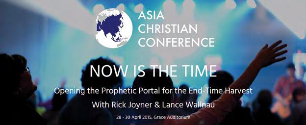 ABOUT THE CONFERENCE Now Is The Time is an event that seeks to open up the prophetic portal over our nation to prepare us for the great end-time harvest.