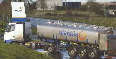 Glanbia markets over 240,000 tons of dairy ingredients annually to customers in over 40 countries.