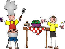 Food preparation on Saturday, June 7 (work to be done at the rectory), starting about 9:30 am. 2. Set-up on Sunday morning, June 8, 3. Cooking, 4. Serving food, 5. Clean-up, 6. Entertainment, 7.