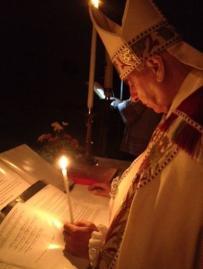 Easter Vigil Service at St. George s Cathedral On 19 April, Bishop Suheil presided at the Easter Vigil Service at St. George s Cathedral (left).