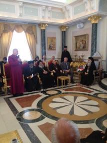 Bishop Suheil wishes Happy Easter to the Orthodox Churches in Jerusalem Bishop Suheil brought Easter Greetings to the Greek Orthodox Patriarch on 22 April.