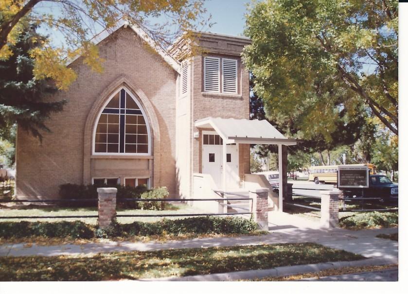 Many of our older members remember worshipping in the previous Community Presbyterian Church building which was southeast of Main Street Park on the corner.