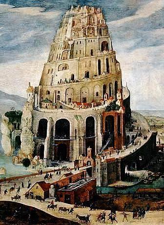 At the original Babel, GOD thwarted the building of a tower to Heaven, by confusing their languages.
