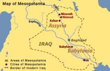 Bible Timeline (Continued) Nimrod led his group southeast, Nineveh, later to Babylon as waters