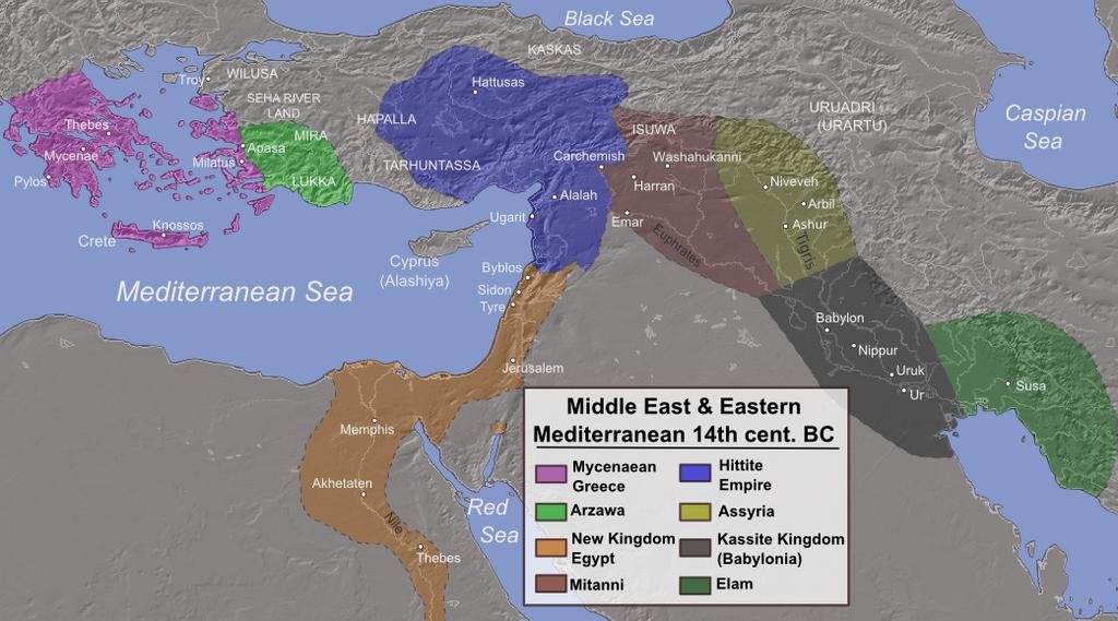 Bible Timeline (Iron Age) This is the world after the Exodus The Minoan culture (pre