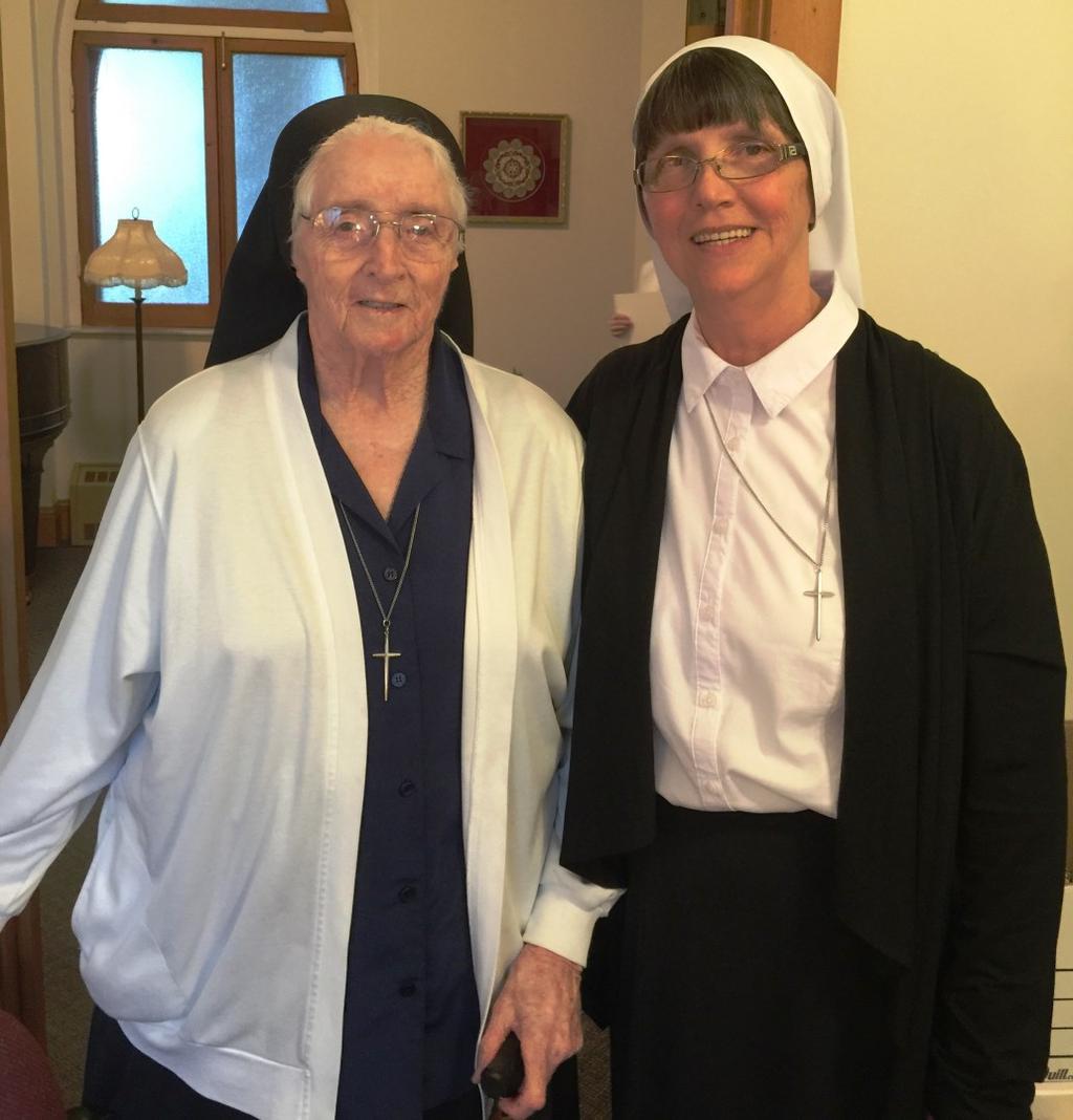 In August, 2014, with the blessings of her three adult children, John, Jacob and Amanda, Grace Ford entered postulancy with the Sisters of St. Joseph.