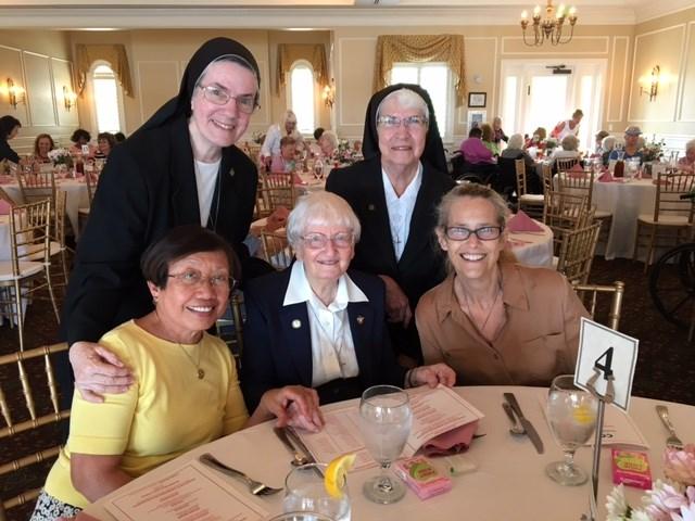 While the Sisters residing at Our Lady of Lourdes Convent are no longer able to move about in