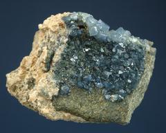 Another nice image of this type of blue quartz can be found at the blue quartz description at mindat.org.