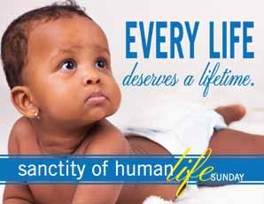 January 21, 2018 We encourage churches to observe Sanctity of Human Life Sunday (SOHLS) on Jan. 21, near the anniversary of the Roe vs.
