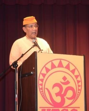 Sunday, May 21, 2017. The program was held in Auditorium of the Hindu Temple, Lemont.