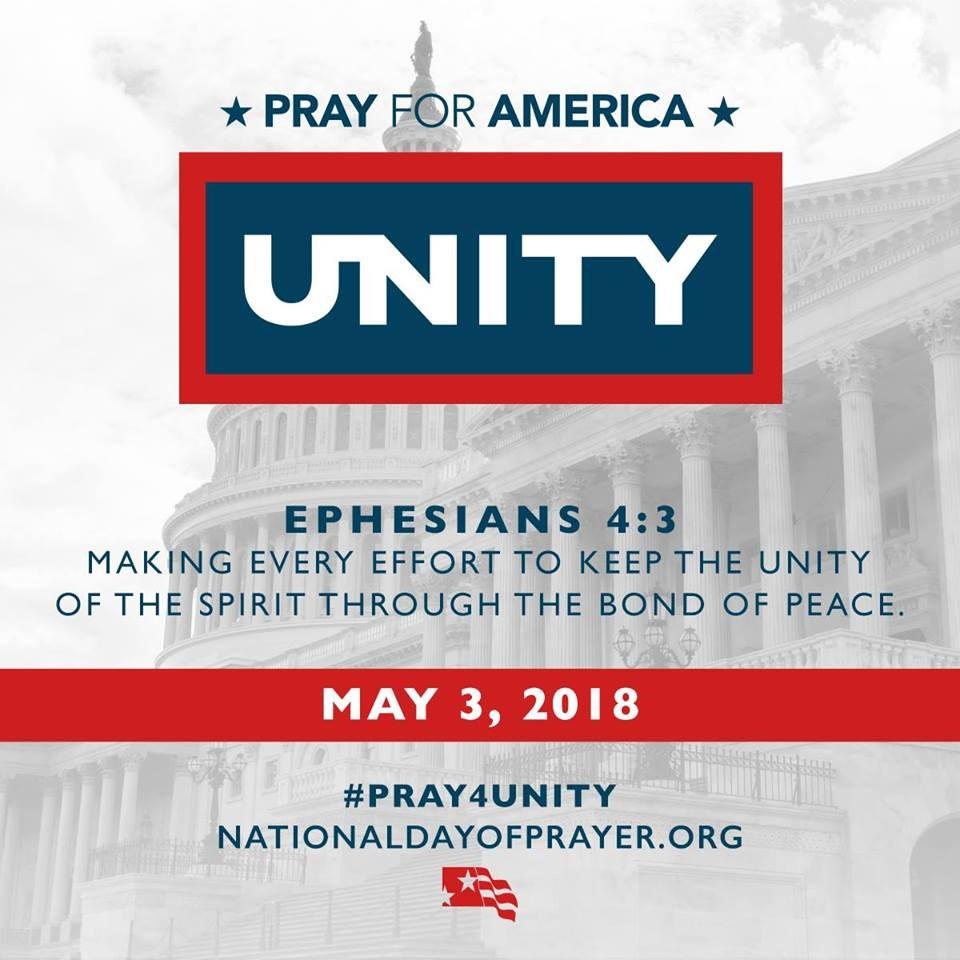 PAGE 9 Join the DELAWARE COUNTY NATIONAL DAY OF PRAYER CELEBRATION Rose Tree Park in Media, PA (Rt 252 & Rt 1) 11:30 AM Thursday May 3, 2018