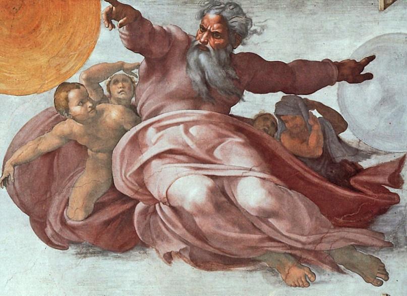 The Laws of Physics Nature of the Laws of Physics Michelangelo: The Creation of the Heavens (detail), 1508-12, from the ceiling of the Sistine Chapel For a Christian, a satisfying explanation is: The