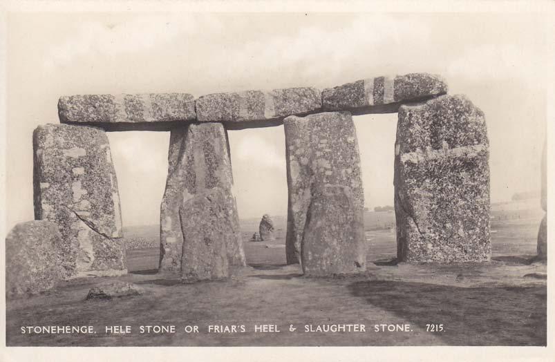 Figure 21: A 1920s postcard view showing Stones 29, 30, 1 and 2 plus lintels after the Office of Works team had finished with them.