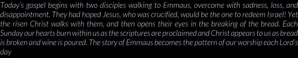 They had hoped Jesus, who was crucified, would be the one to redeem Israel!