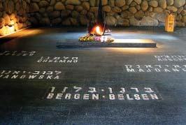Next, travel to Yad VaShem, the Israel Memorial Museum to the Holocaust.