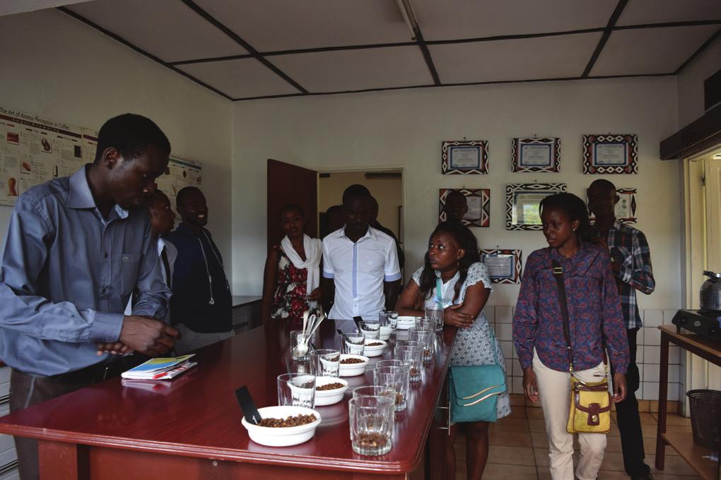 We also had a chat with one of the company directors about the story behind the coffee factory. He said that they were in the business of making quality coffee.