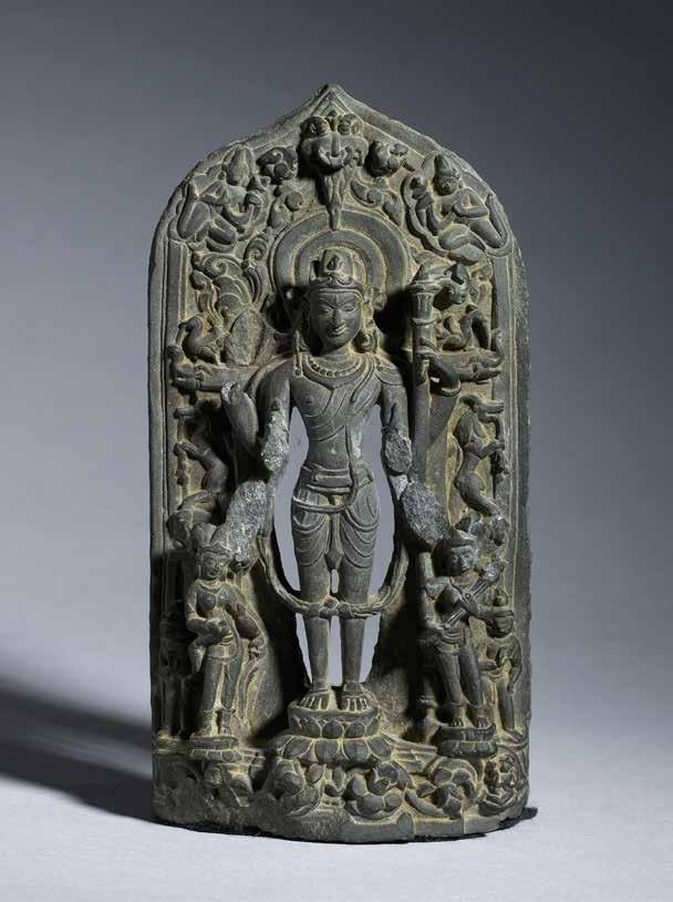 Jina Parshvanatha Bronze alloy inlaid with