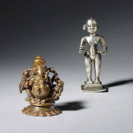 18. Eight-armed Ganesha and consort Bengal, c.