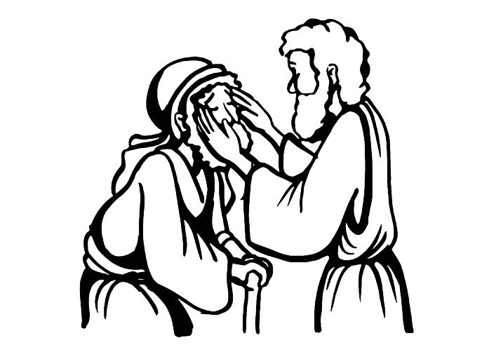 Jesus Heals Story Reference: Mark 10:46 52 Memory Verse: Mark 10:51 What do you want me to do for you? Jesus asked him. The blind man said, Rabbi, I want to see. In a give me... you owe me.