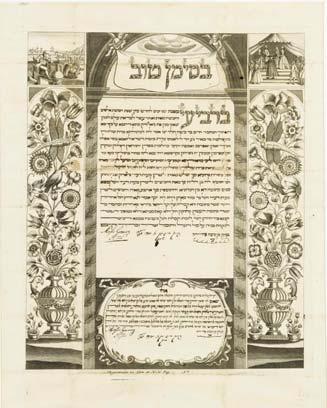 AMERICAN JUDAICA The auction this season offers an extensive group of important examples of American Judaica.