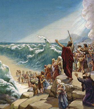 Didymus the Blind (313-398) The Red Sea receives the Israelites who did not doubt and delivered them from the perils of the Egyptians who pursued them: and so the whole history of the Flight from
